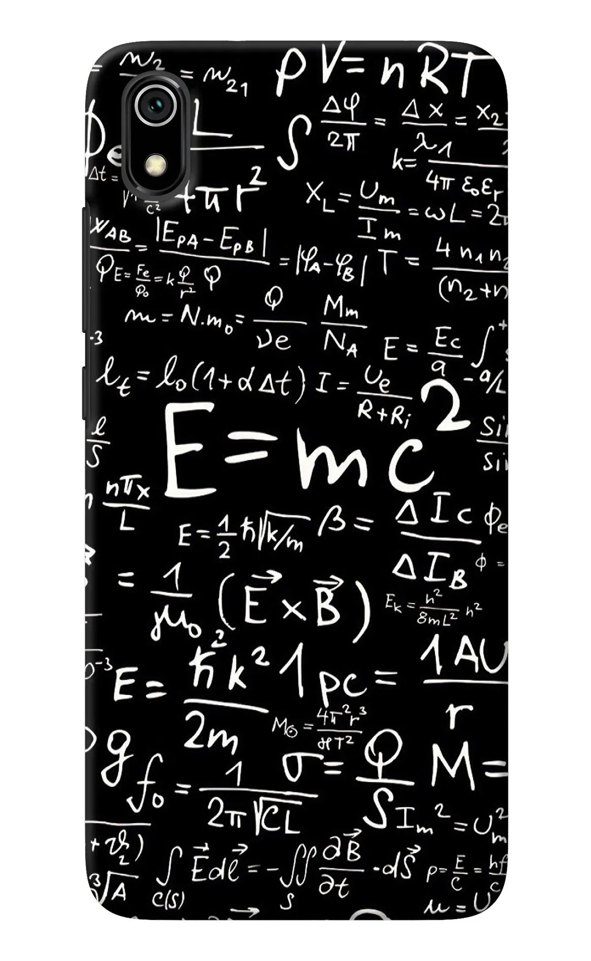 Physics Formula Redmi 7A Back Cover