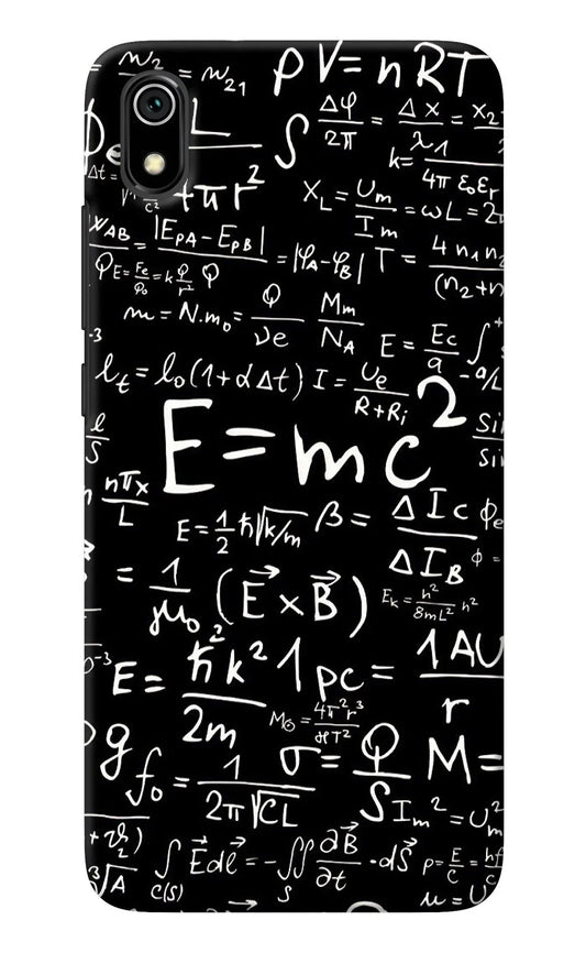 Physics Formula Redmi 7A Back Cover