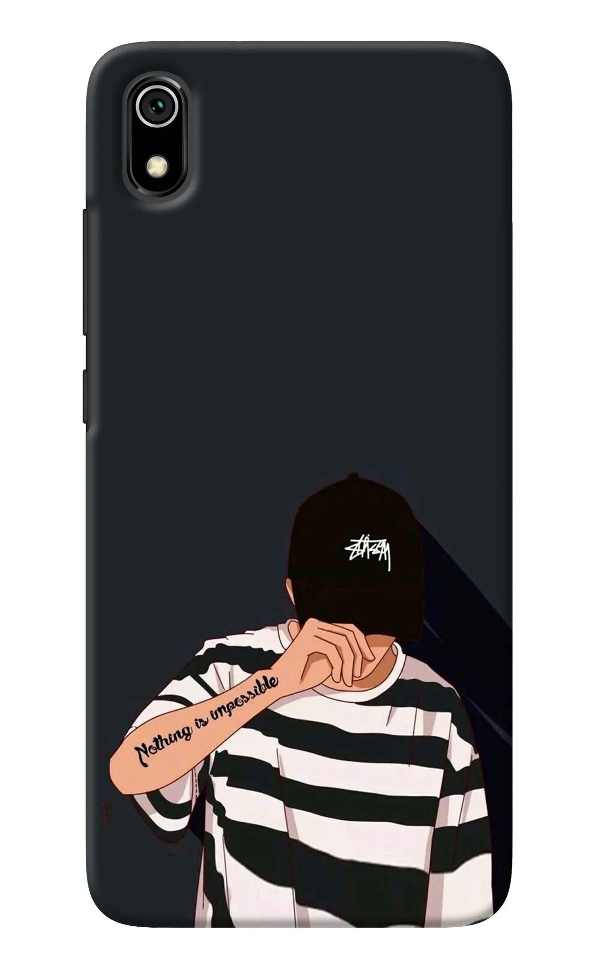 Aesthetic Boy Redmi 7A Back Cover