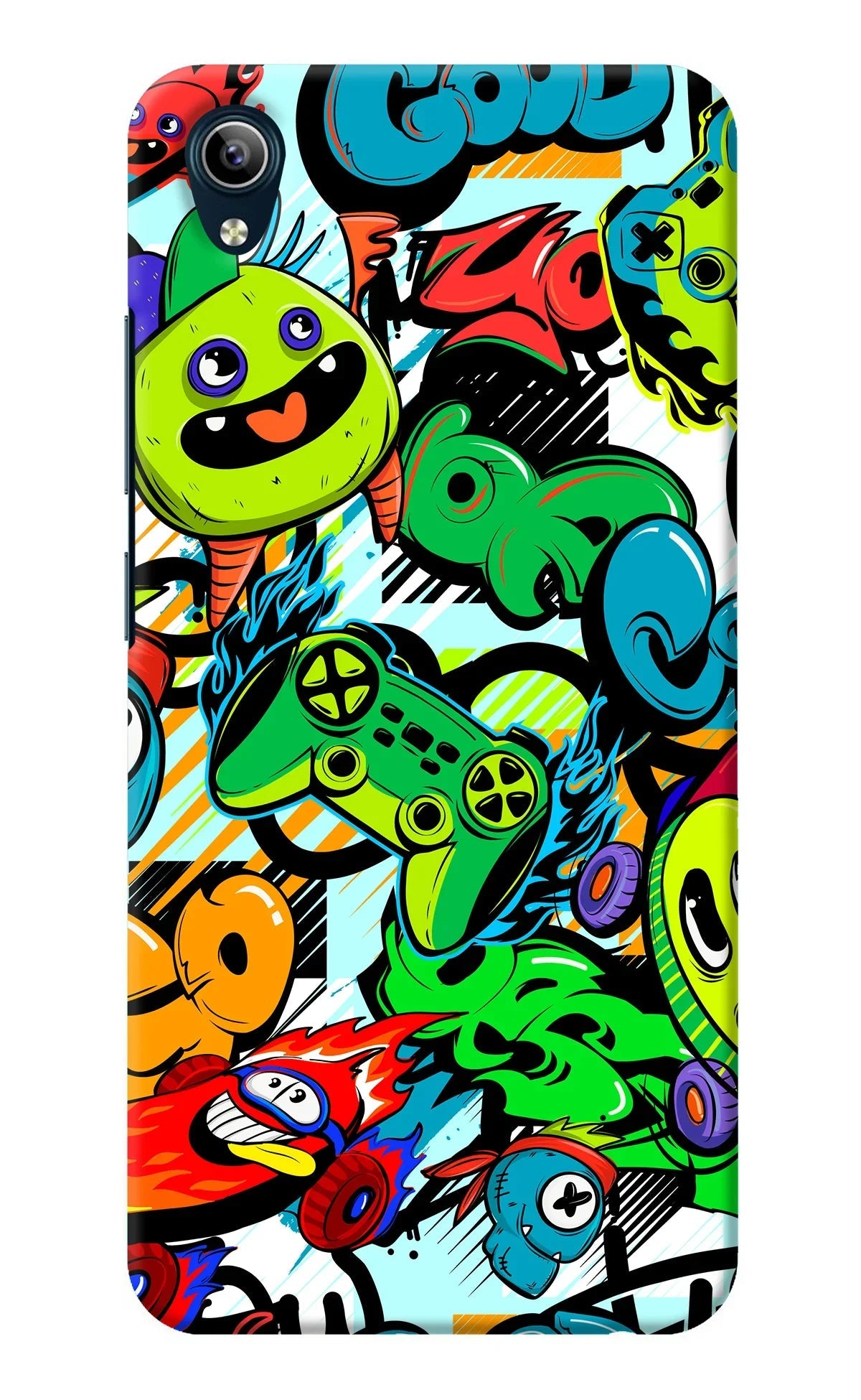 Game Doodle Vivo Y91i/Y1s Back Cover