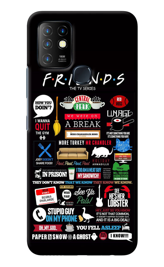 FRIENDS Infinix Hot 10 Back Cover