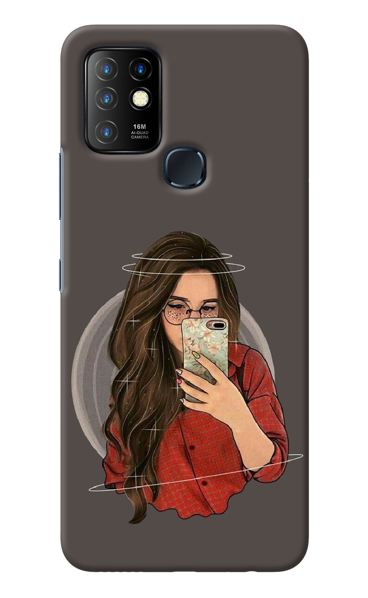 Selfie Queen Infinix Hot 10 Back Cover