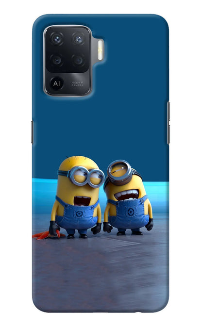Minion Laughing Oppo F19 Pro Back Cover