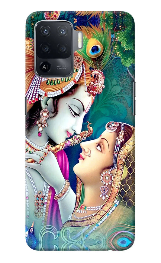 Lord Radha Krishna Oppo F19 Pro Back Cover