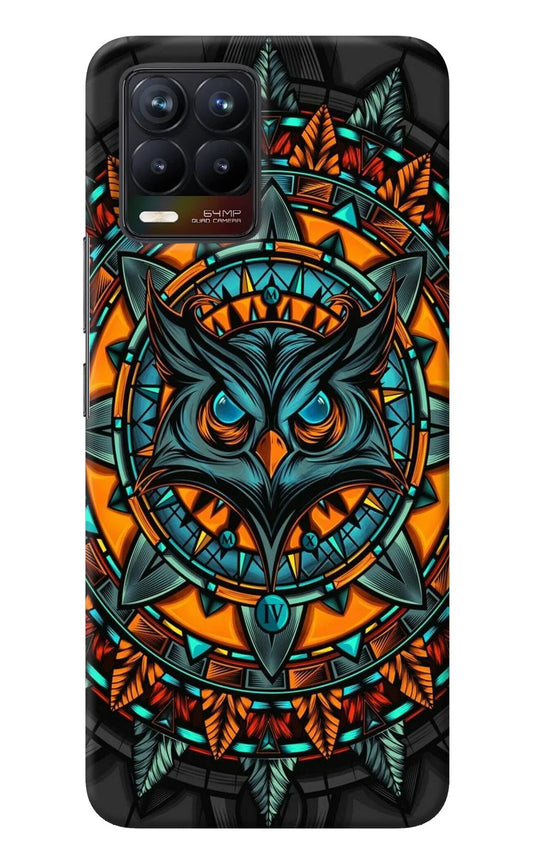 Angry Owl Art Realme 8/8 Pro (not 5G) Back Cover