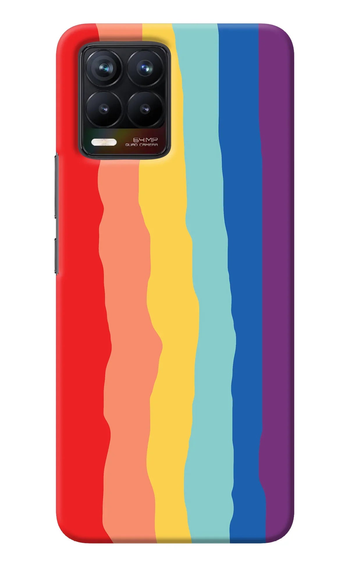 Rainbow Realme 8/8 Pro (not 5G) Back Cover