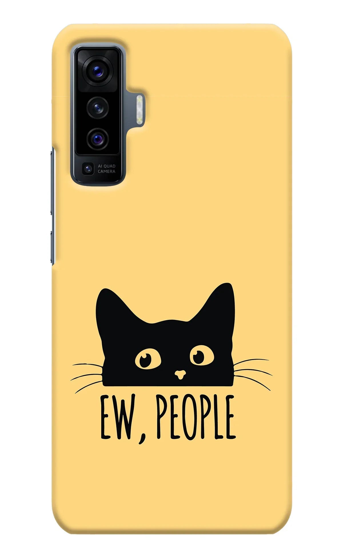 Ew People Catitude Vivo X50 Back Cover
