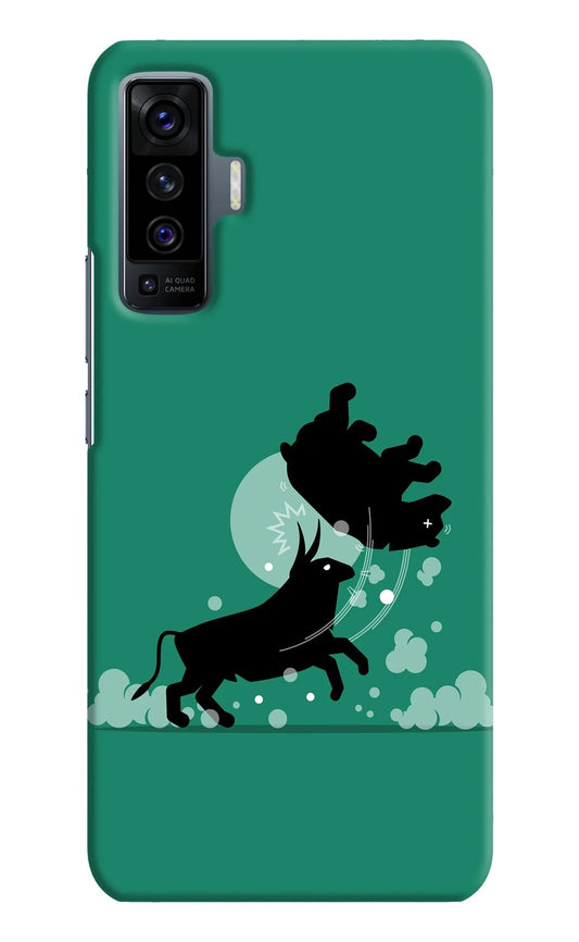 Bull Conqueror Vivo X50 Back Cover