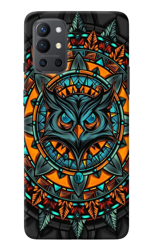 Angry Owl Art Oneplus 9R Back Cover