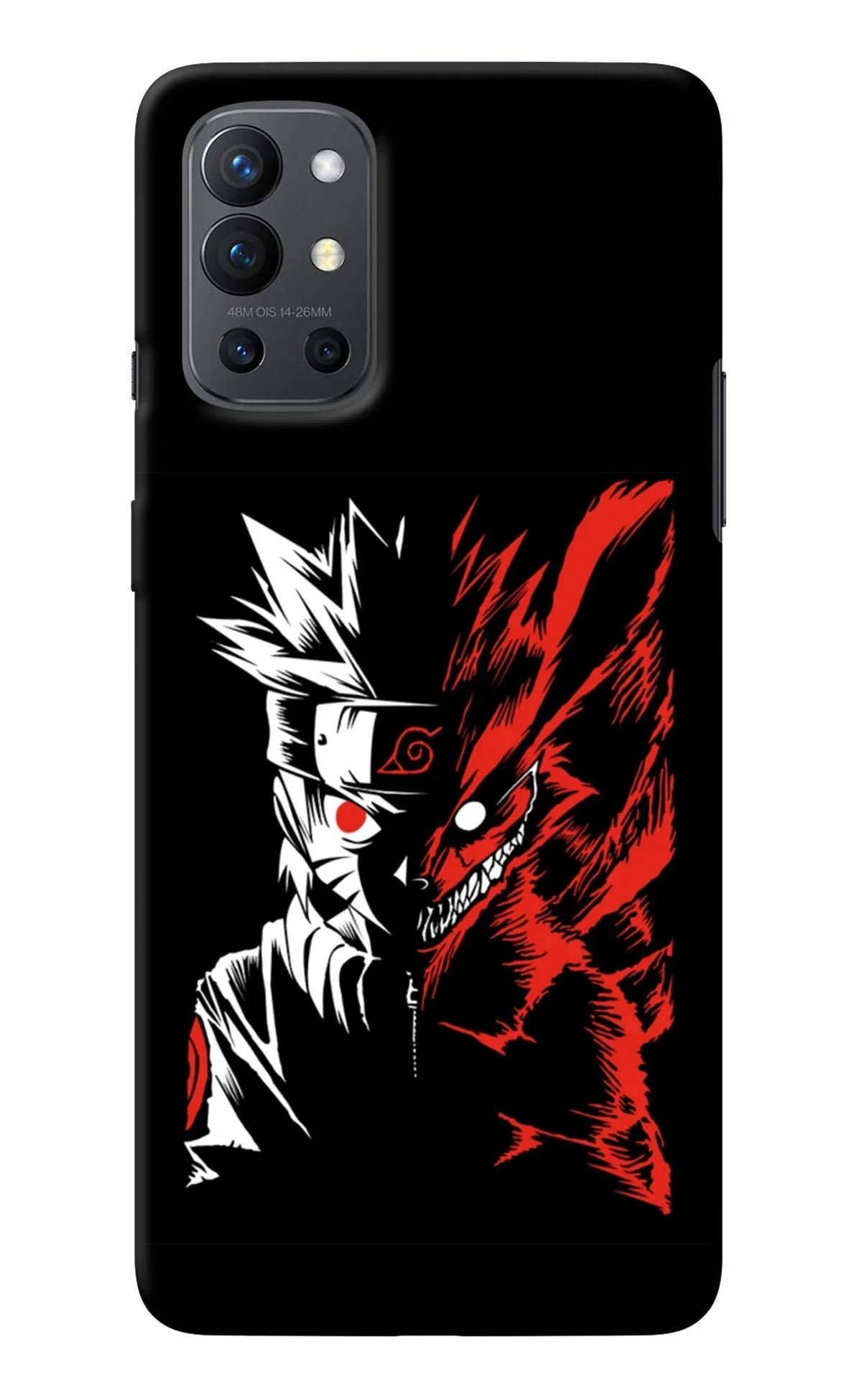 Naruto Two Face Oneplus 9R Back Cover
