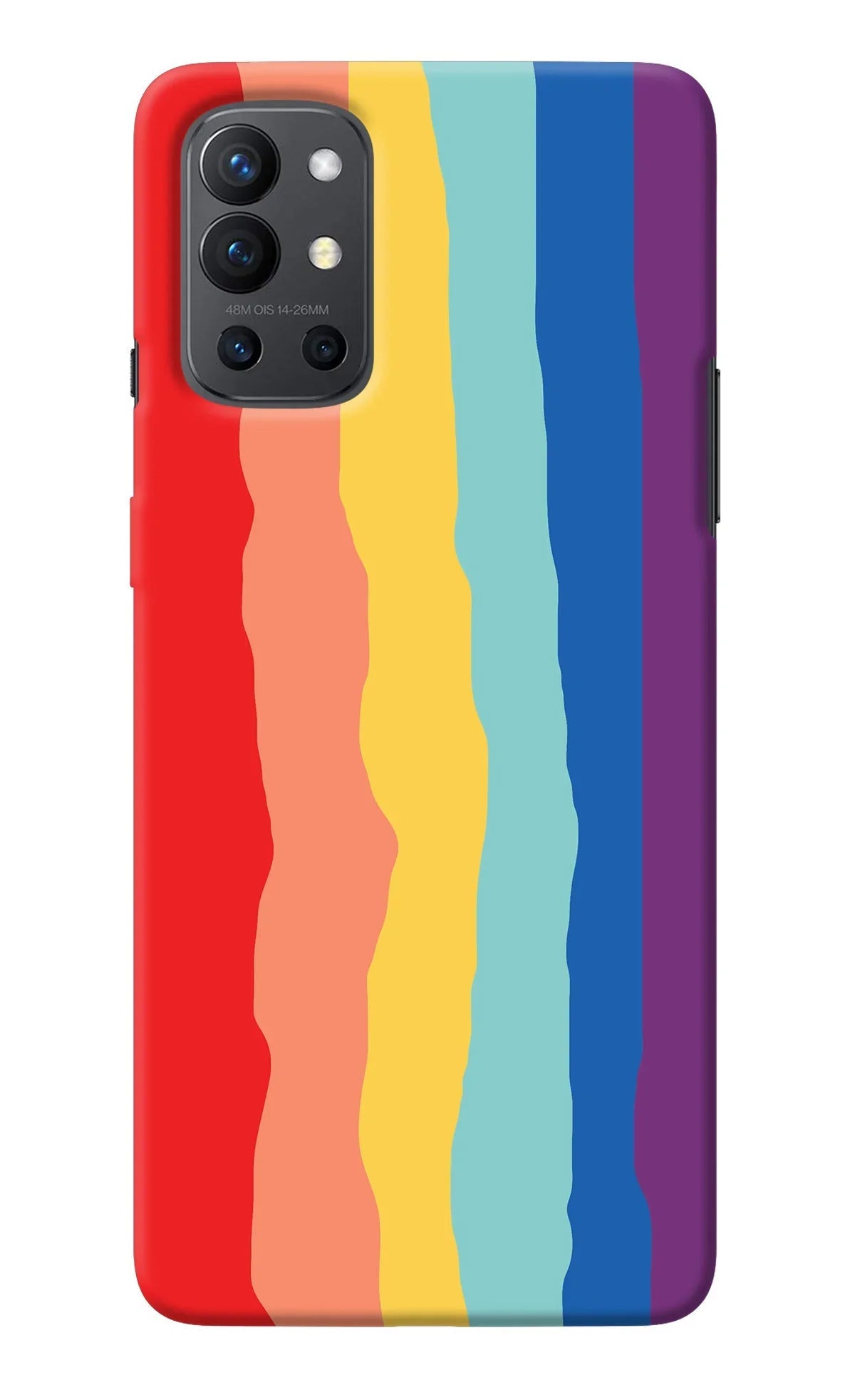 Rainbow Oneplus 9R Back Cover