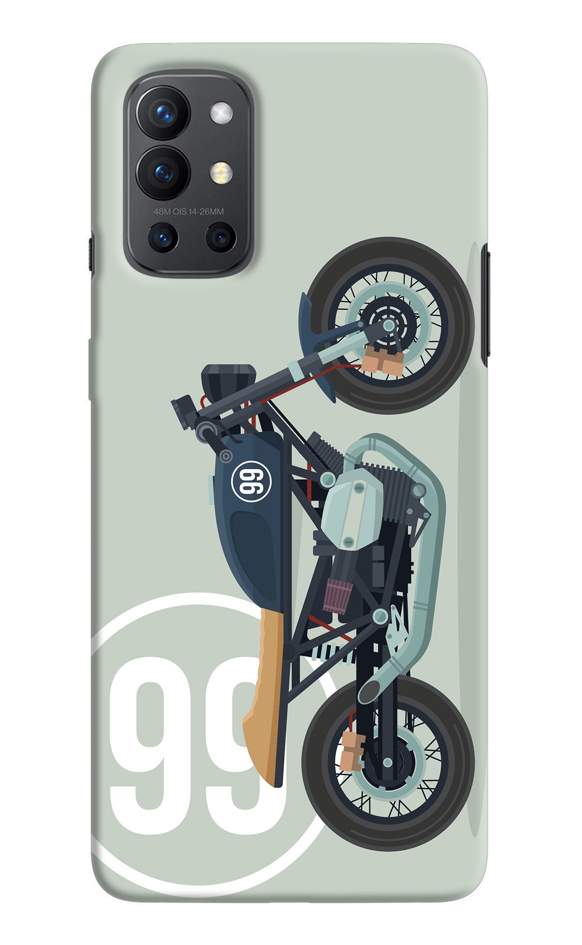 Classic Cafe Racer 99 Oneplus 9R Back Cover