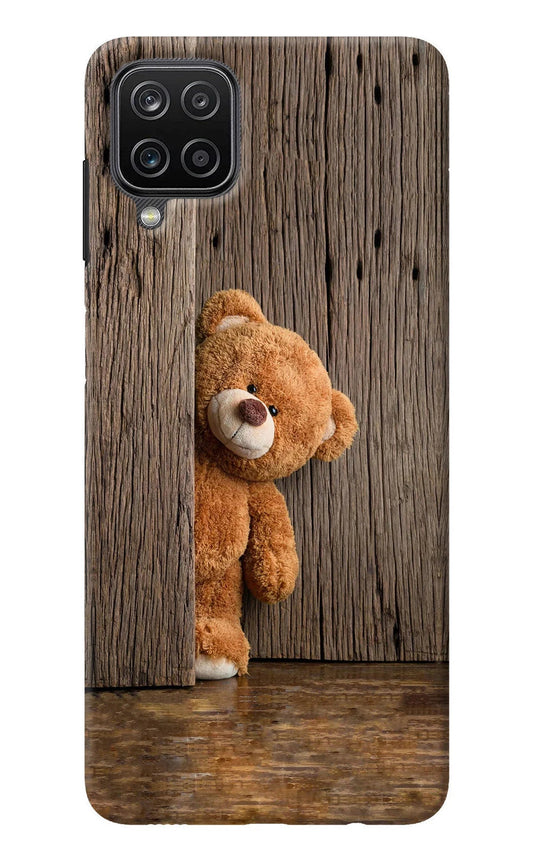 Teddy Wooden Samsung M12/F12 Back Cover