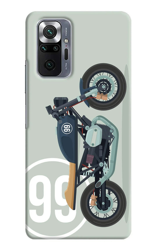 Classic Cafe Racer 99 Redmi Note 10 Pro Back Cover