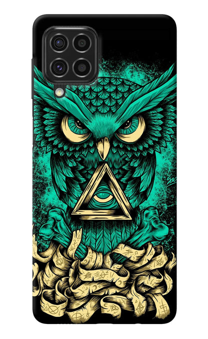 Green Owl Samsung F62 Back Cover