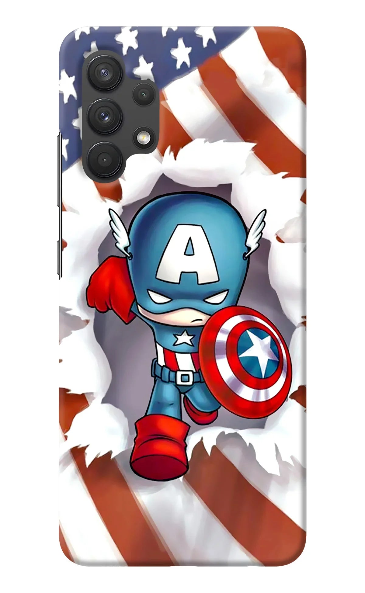 Captain America Samsung A32 4G Back Cover