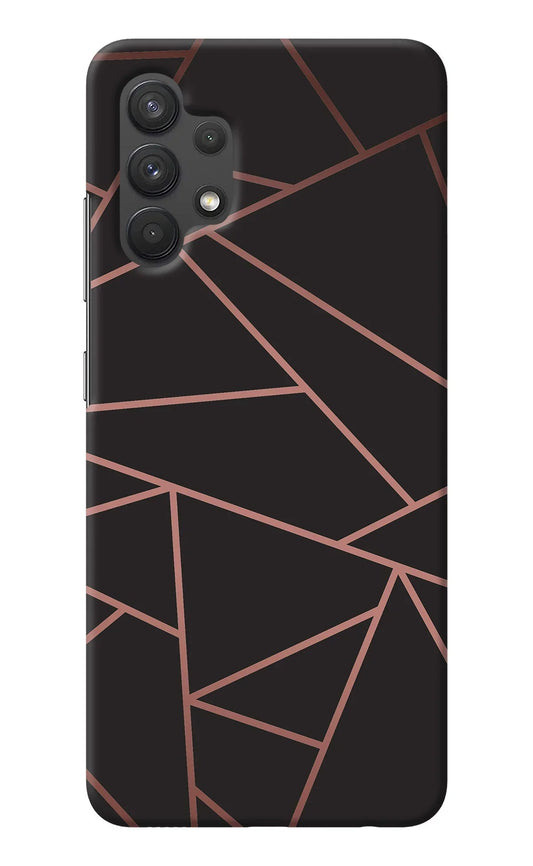 Geometric Pattern Samsung A32 4G Back Cover