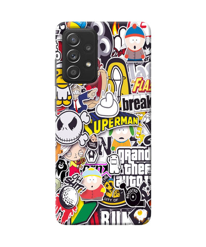 Sticker Bomb Samsung A52/A52s 5G Back Cover