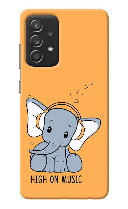 High On Music Samsung A52/A52s 5G Back Cover