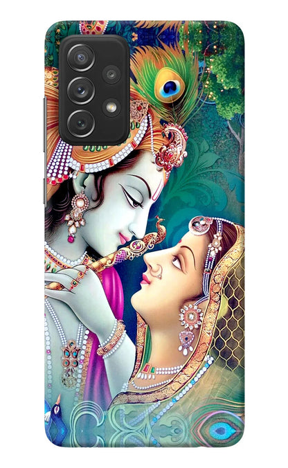 Lord Radha Krishna Samsung A72 Back Cover