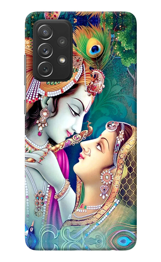 Lord Radha Krishna Samsung A72 Back Cover