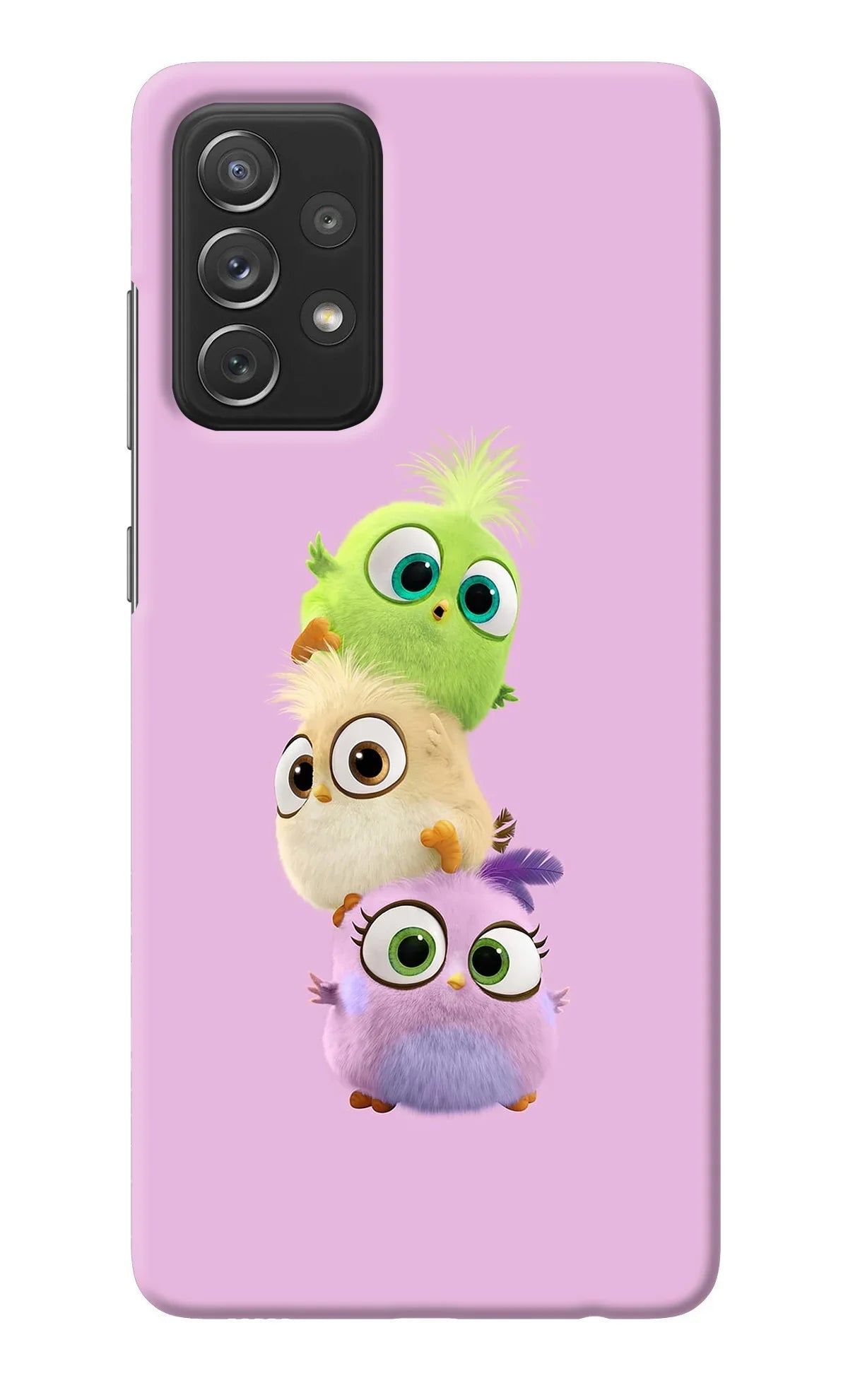 Cute Little Birds Samsung A72 Back Cover