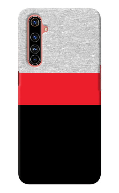 Tri Color Pattern Realme X50 Pro Back Cover