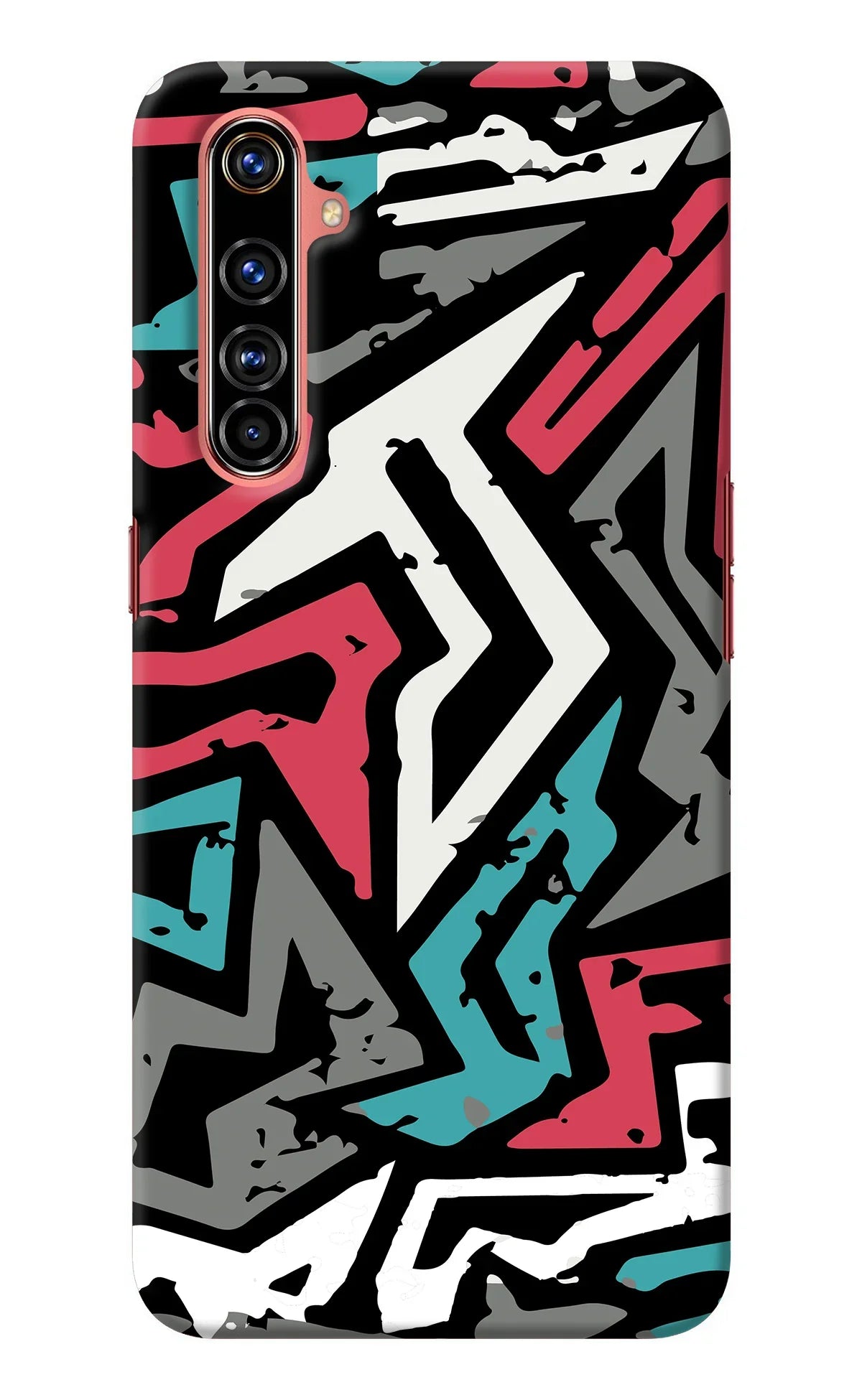 Geometric Graffiti Realme X50 Pro Back Cover