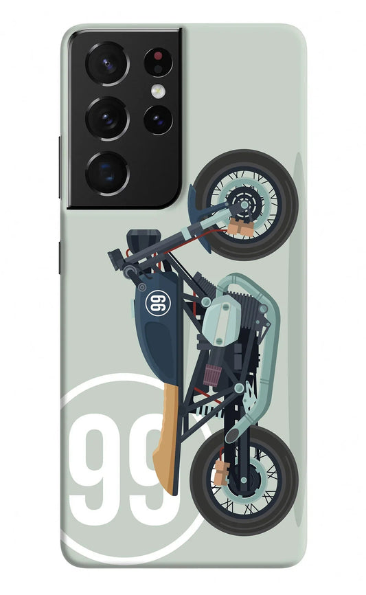 Classic Cafe Racer 99 Samsung S21 Ultra Back Cover