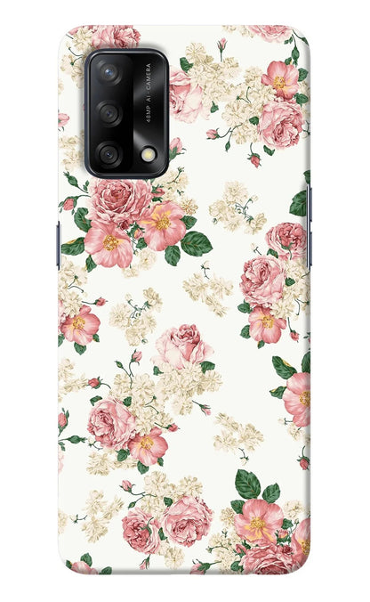 Flowers Oppo F19/F19s Back Cover