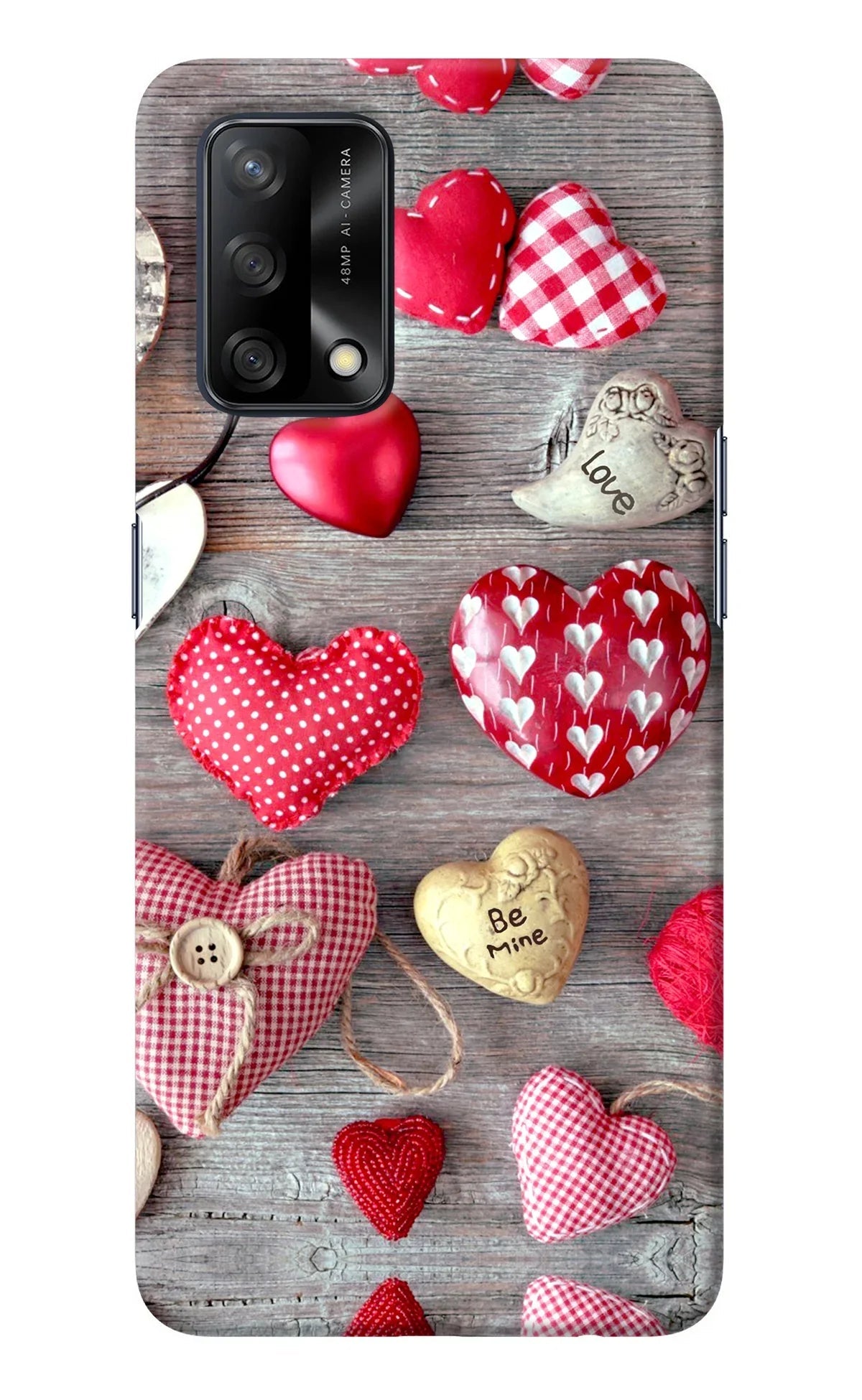 Love Wallpaper Oppo F19/F19s Back Cover