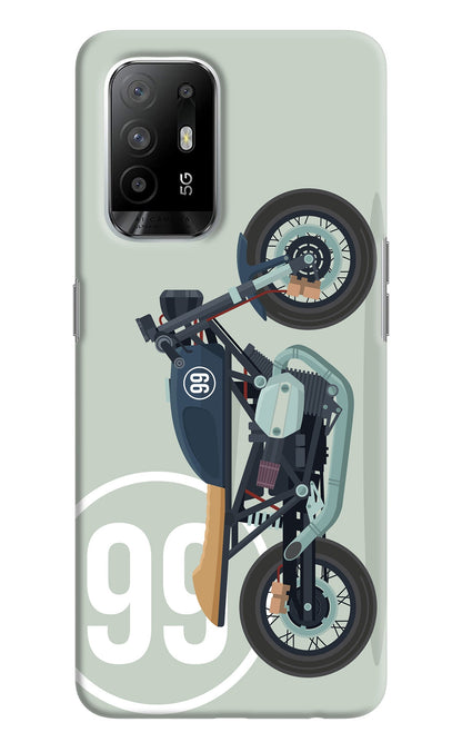 Classic Cafe Racer 99 Oppo F19 Pro+ Back Cover