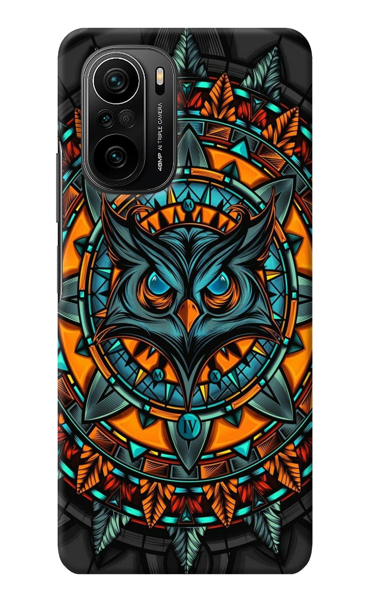 Angry Owl Art Mi 11X/11X Pro Back Cover