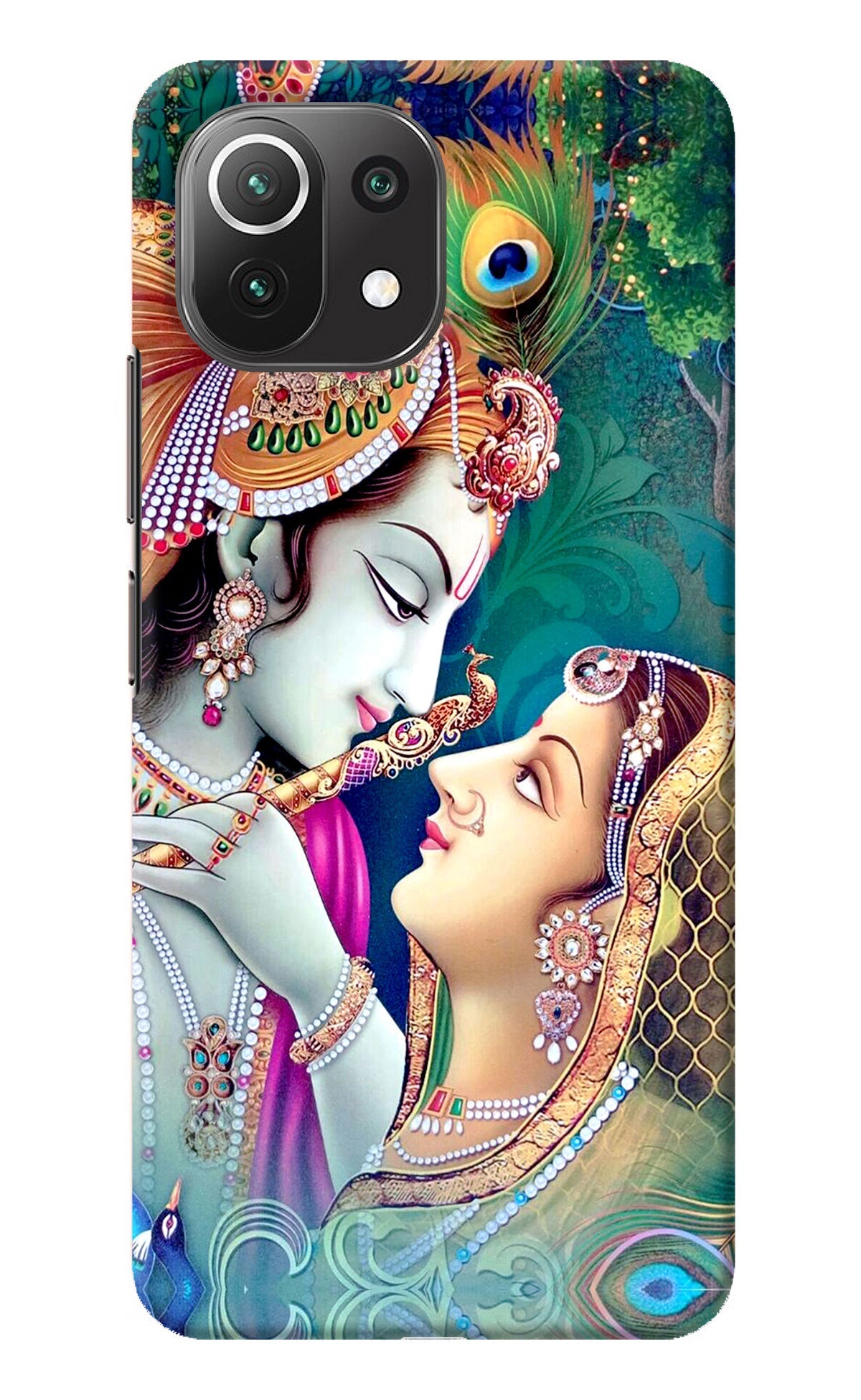 Lord Radha Krishna Mi 11 Lite Back Cover