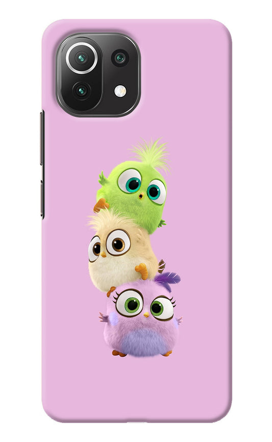 Cute Little Birds Mi 11 Lite Back Cover