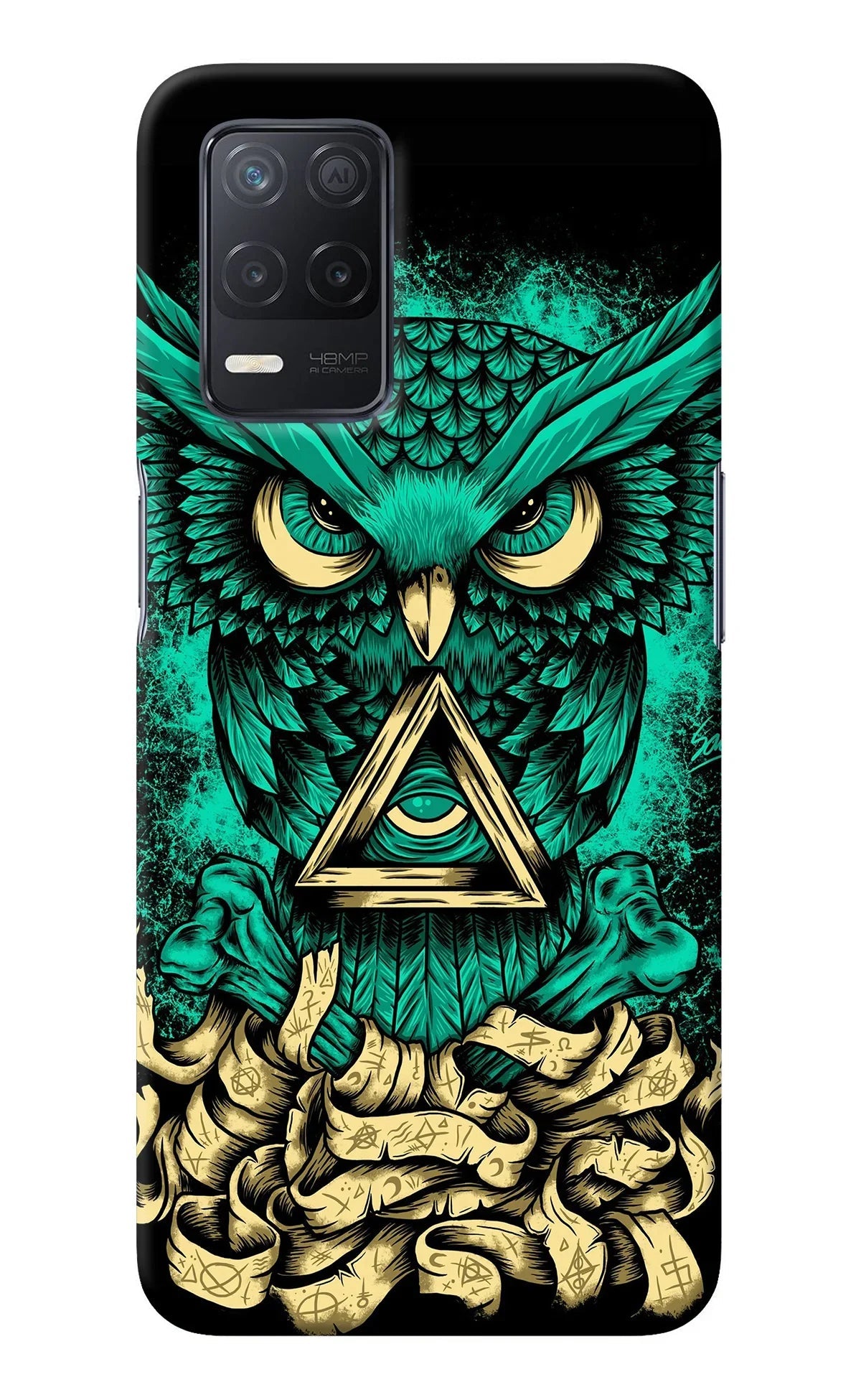 Green Owl Realme 8 5G/8s 5G Back Cover