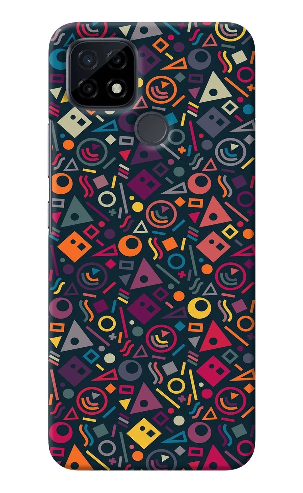 Geometric Abstract Realme C21 Back Cover