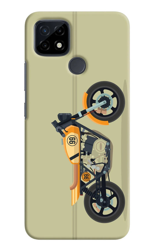 Vertical Speedster Realme C21 Back Cover