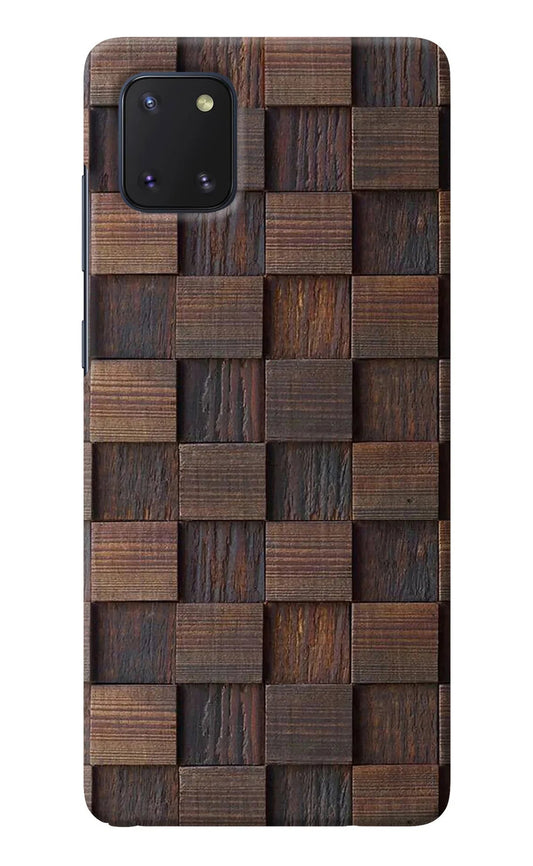 Wooden Cube Design Samsung Note 10 Lite Back Cover
