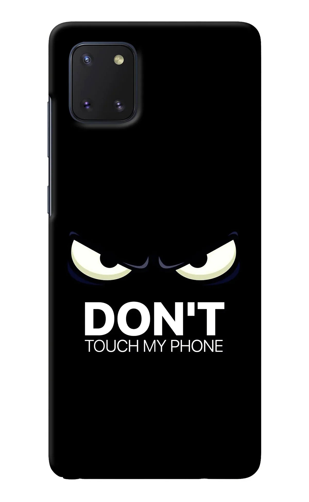 Don'T Touch My Phone Samsung Note 10 Lite Back Cover