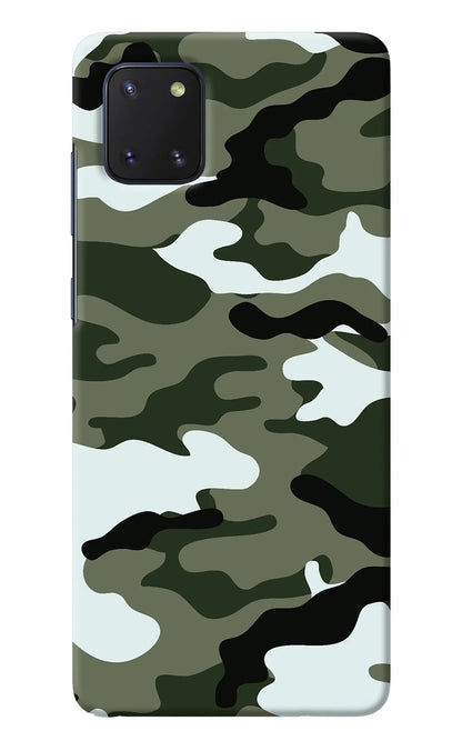 Camouflage Samsung Note 10 Lite Back Cover