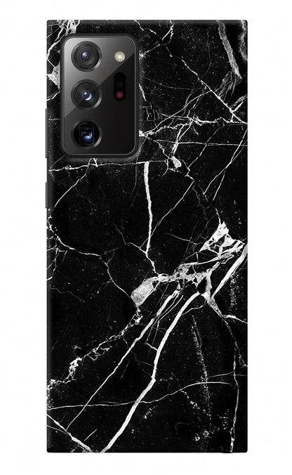 Black Marble Pattern Samsung Note 20 Ultra Back Cover