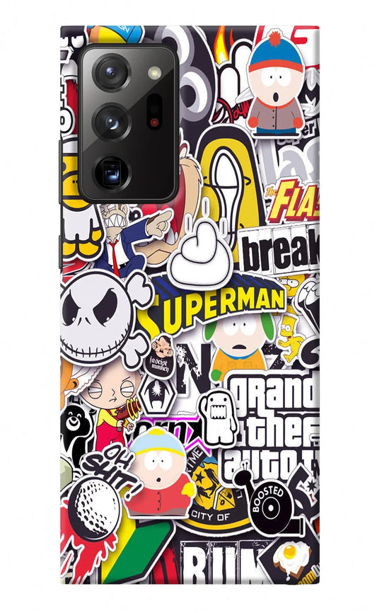 Sticker Bomb Samsung Note 20 Ultra Back Cover
