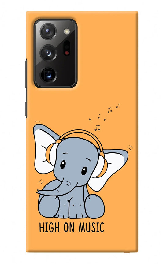 High On Music Samsung Note 20 Ultra Back Cover