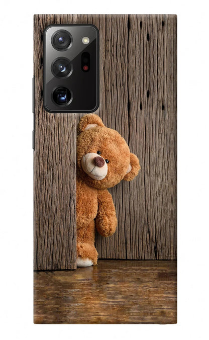 Teddy Wooden Samsung Note 20 Ultra Back Cover