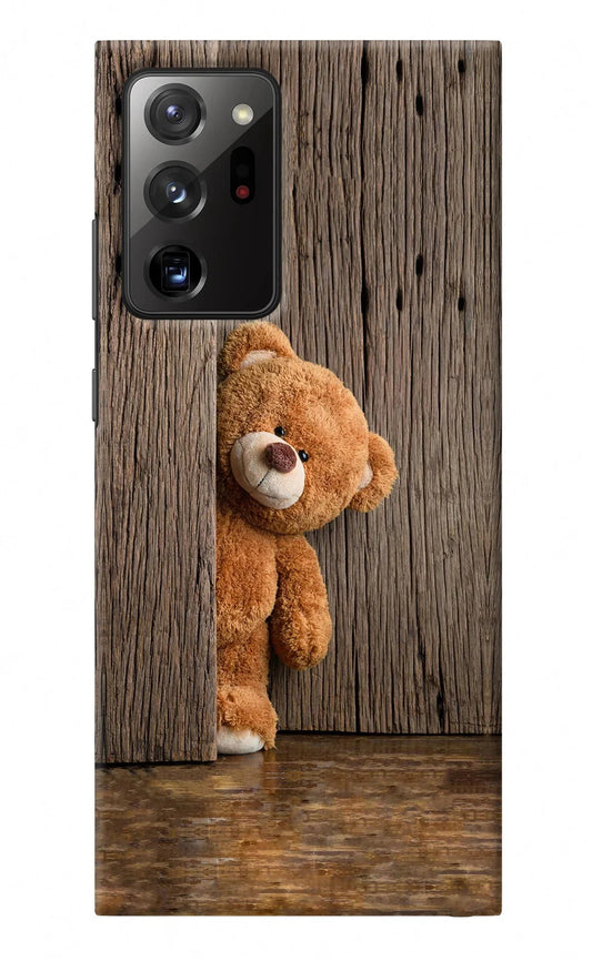 Teddy Wooden Samsung Note 20 Ultra Back Cover