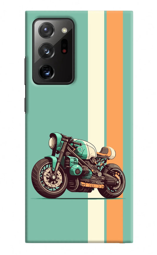 Striped Moto Drift Samsung Note 20 Ultra Back Cover