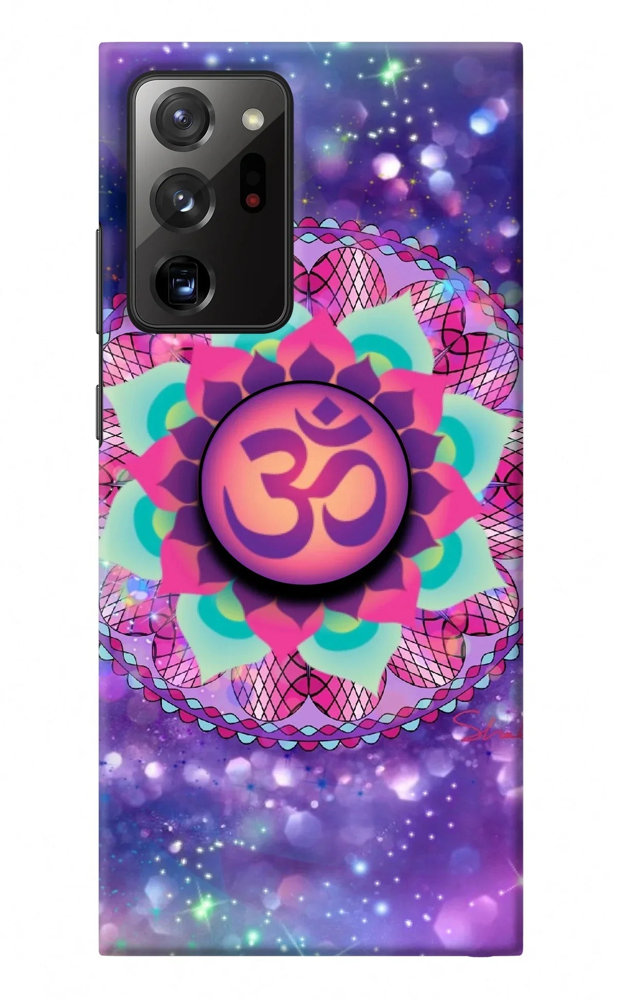 Om Purple Samsung Note 20 Ultra Pop Case