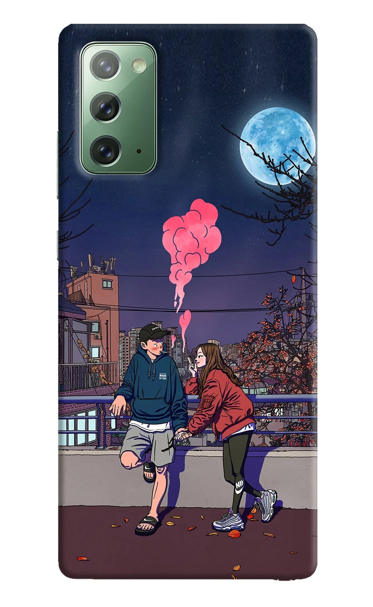 Chilling Couple Samsung Note 20 Back Cover