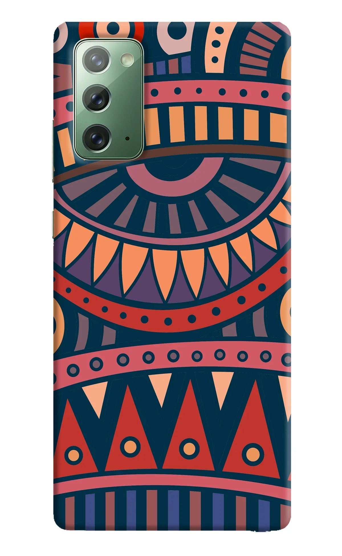 African Culture Design Samsung Note 20 Back Cover
